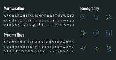 W&S Digitalagentur Projekt Website Relaunch Santiago Advisors Typographie & Icons