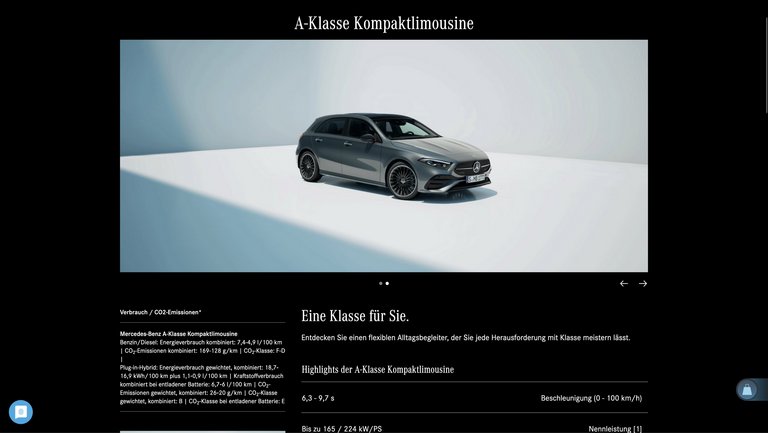 W&S Digitalagentur Projekt Website Relaunch S&G Automobil Produktdetailseite Desktop