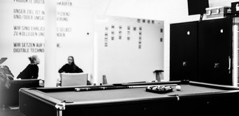 W&S Digital Agency office billiards