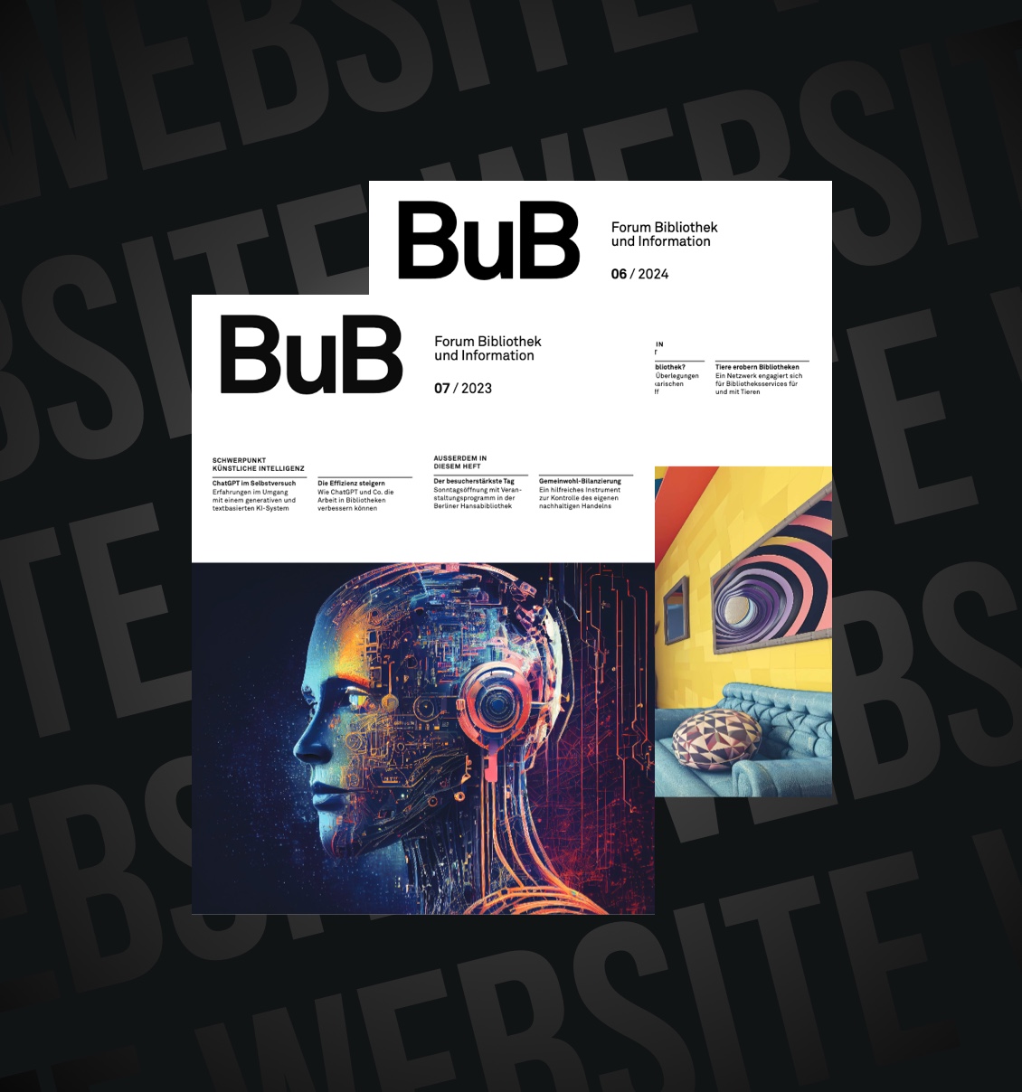 W&S Digitalagentur Projekt Website Relaunch BuB – Forum Bibliothek und Information 