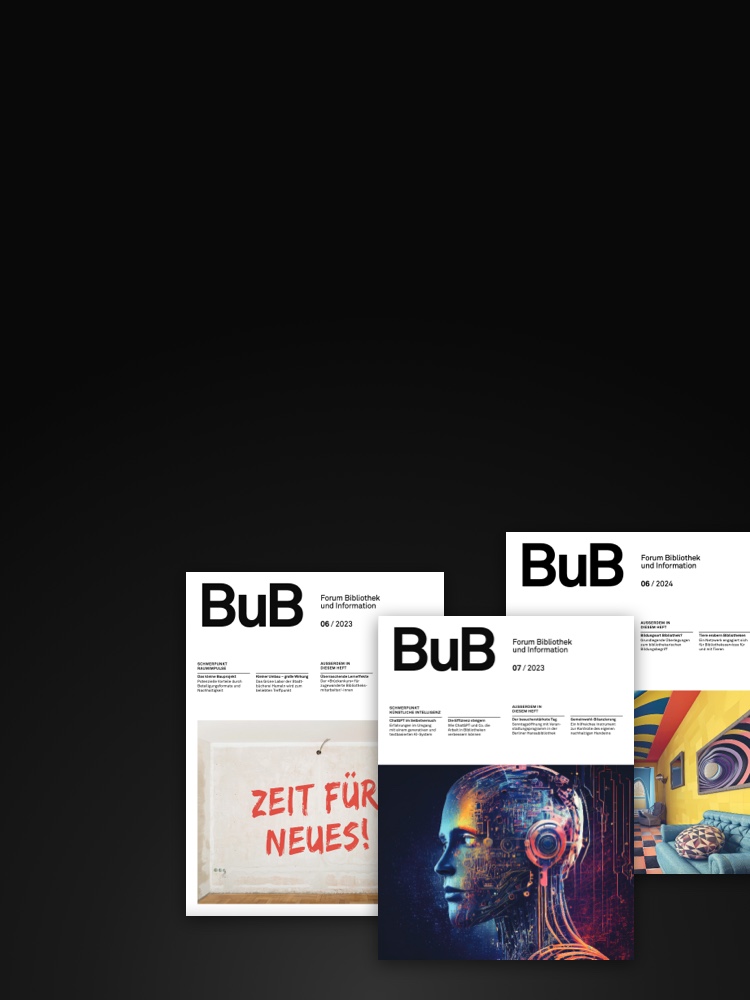 W&S Digitalagentur Projekt Website Relaunch BuB – Forum Bibliothek und Information 