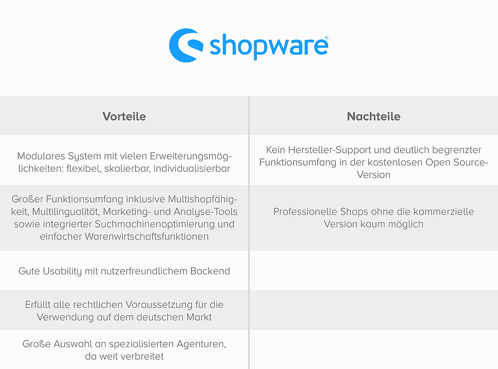 W&S Digitalagentur Blog Der Software-Vergleich: Welches ist das beste Shopsystem? Grafik 2